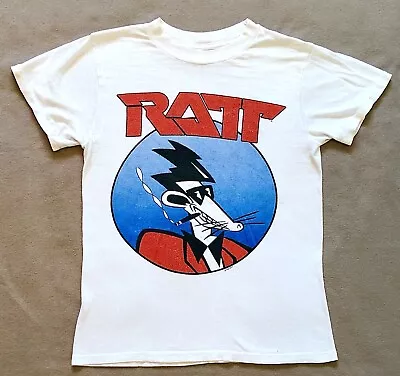 Buy Vintage 1987 Ratt Dancing Undercover World Tour Shirt SMALL Mickey Ratt • 65.31£