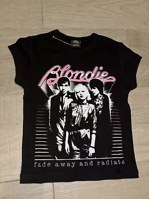 Buy Urban Outfitters Blondie Baby Tour Black 80s T Shirt Size Small • 14.99£