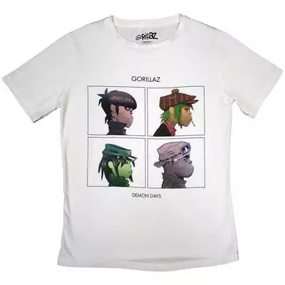 Buy Gorillaz - T-Shirts - Medium - Short Sleeves - Demon Days - N500z • 14.41£