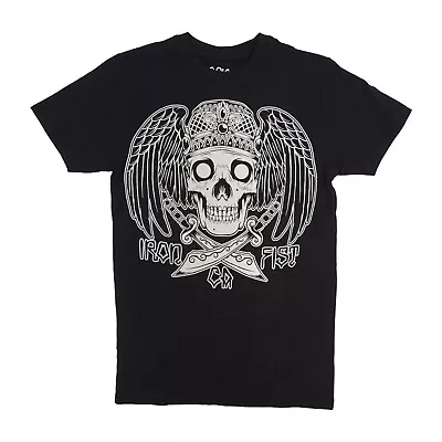 Buy Iron Fist Mens Skull And Sword T Shirt • 12.60£
