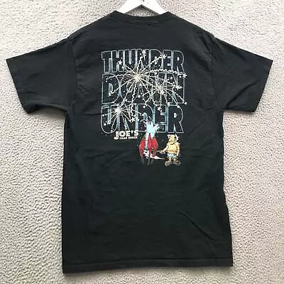 Buy Vintage 90s Joe's Crab Shack Thunder Down Under T-Shirt Mens Large Graphic Black • 13.06£