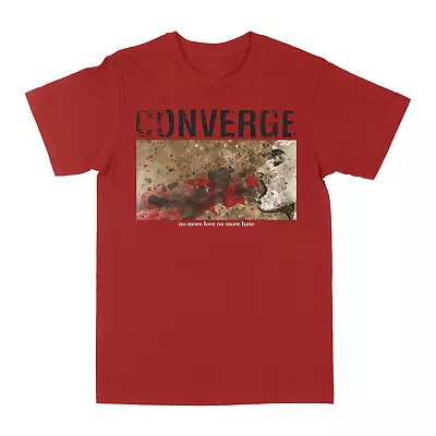 Buy Converge Band Music For Lovers Red T-Shirt Cotton Full Size YG31 • 20.39£