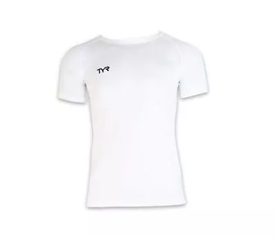 Buy TYR Junior Alliance Tech T-Shirt - White • 14.76£