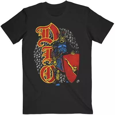 Buy Dio 'Skull Warrior' Black T Shirt - NEW OFFICIAL • 15.49£