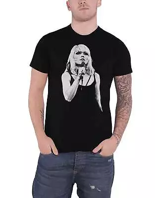 Buy Debbie Harry T Shirt Open Mic Blondie Band Logo New Official Mens Black • 16.95£