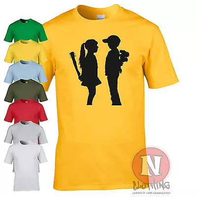 Buy Banksy Boy Meets Girl T-shirt Urban Art Graffiti Brand New • 11.49£