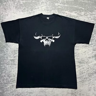 Buy Vintage 90’s Danzig 666 Band Tshirt XL - Single Stitch RARE Rock Shirt Metal • 100£