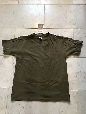 Buy ARMY CAMO T-SHIRT Mens M Military Khaki Camouflage Cotton Tee • 9.90£