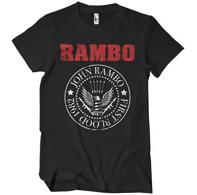 Buy Rambo First Blood 1982 Seal Official Tee T-Shirt Mens • 17.13£
