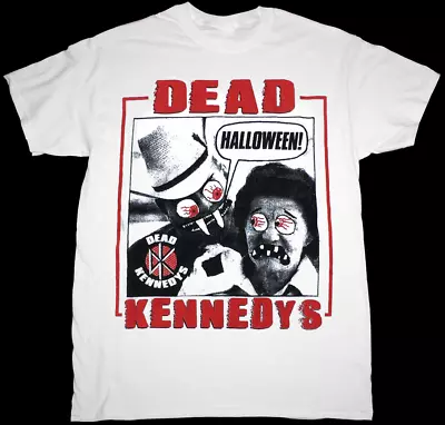 Buy DEAD KENNEDYS HALLOWEEN T- Shirt Short Sleeve Cotton White Men S To 5XL BE1839 • 19.50£