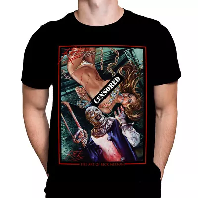 Buy ALL HALLOWS EVE - Black T-Shirt - Sizes S- 5XL - Rick Melton Art / Horror / • 21.95£