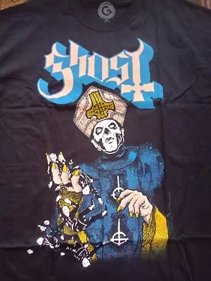 Buy GHOST - Papa Of The World On Fire T-shirt ~Never Worn~ XL • 17.71£