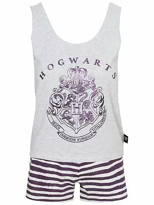 Buy Summer Pyjama Short Set Harry Potter Ladies Cotton Short Pyjamas Ex-stores • 4.79£