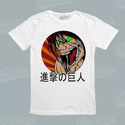Buy Mens/ Womens/Kids Japanese Anime Attack On Titan Eren Jaeger Aot T-Shirt • 21.99£