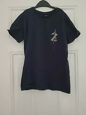 Buy Official Zelda Tshirt Kids AGE 11-12 Navy Blue • 8£