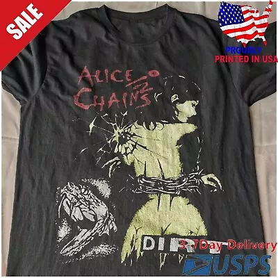 Buy Alice In Chains Dirt Album Tour Cotton Gift For Fan S To 5XL T-shirt 2HN100 • 17.68£