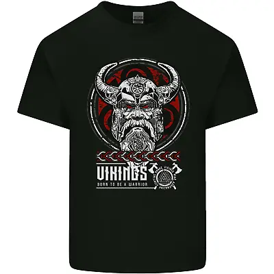 Buy Born To Be Vikings Ragnar Odin Valhalla Mens Cotton T-Shirt Tee Top • 11.74£