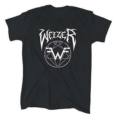 Buy Weezer Mens T-Shirt - Cotton - Gift - Crew - Band • 14.08£