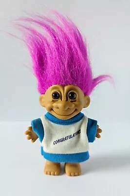 Buy Vintage 1980s Russ Troll - Congratulations T-Shirt 4.5  • 8£