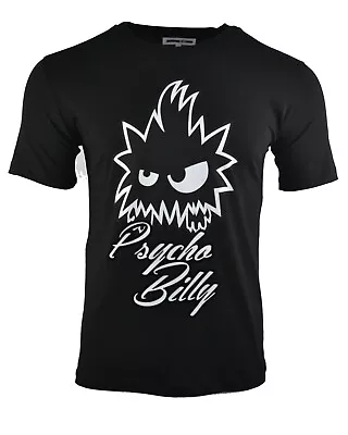 Buy Mcq Psycho Billy Monster Velvet T-shirt Black Alexander Mcqueen Psychobilly Rare • 74.99£