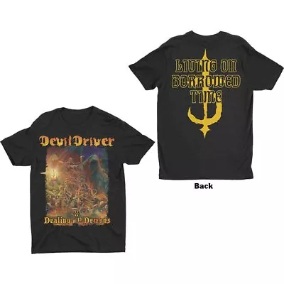 Buy DevilDriver Unisex T-Shirt: Borrowed (Back Print) (Large) • 18.27£