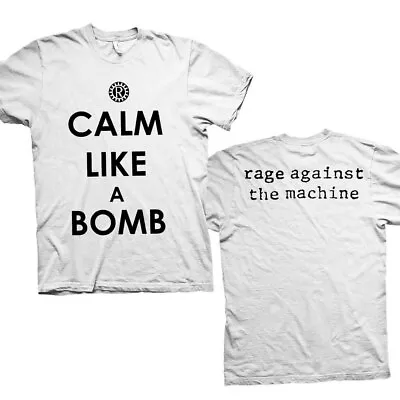 Buy Rage Against The Machine Calm Like A Bomb Official Tee T-Shirt Mens • 16.06£