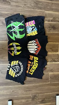 Buy WWE T-shirt Collection Size XL 6x T-shirts Hardy Boys Balor Becky Lynch Used • 44.99£