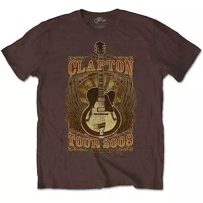 Buy Eric Clapton Unisex T-Shirt: Tour 2008 OFFICIAL NEW  • 16.63£