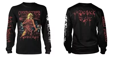 Buy Cannibal Corpse - Eaten Back To Life (NEW MENS LONG SLEEVE SHIRT ) • 27.08£