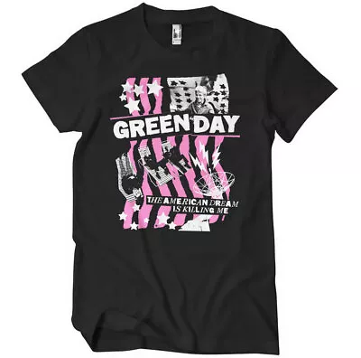 Buy Officially Licensed Green Day - American Dream Mens T-Shirt • 21.99£