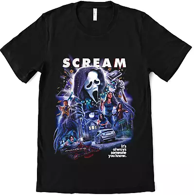 Buy Scream Mens Horror T-shirt  Movie T Shirt Tee  S-2XL AV12 • 9.95£