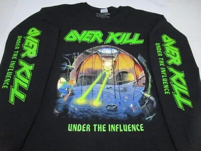 Buy OVER KILL Under The Influence LONG SLEEVE LARGE Size • 27.60£