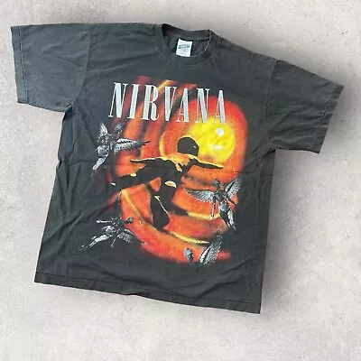 Buy Nirvana  Vintage Style Graphic T-shirt - X Large Great Condition ✅ • 55£