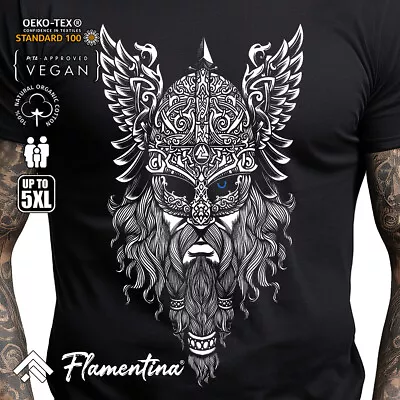 Buy Odin Mens T-Shirt Warriors Nordic Viking Mythology Ragnar Norse Myth P533 • 13.99£
