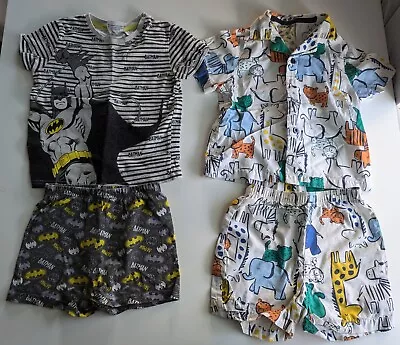 Buy Boys Shorts Pyjamas Bundle X 2, Primark/George 18-24 Months, Used • 0.99£