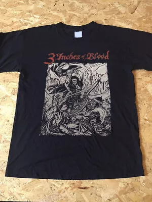 Buy Reprinted 3 Inches Of Blood T Shirt, Heavy Metal Band Shirt TE5008 • 22.36£