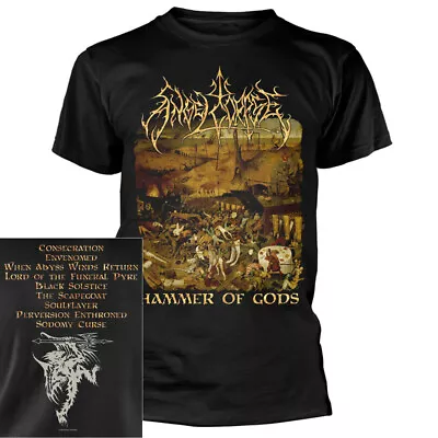 Buy Angelcorpse Hammer Of Gods Shirt S-XXL T-Shirt Official Metal Band Tshirt • 24.47£