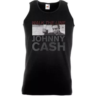 Buy Johnny Cash Studio Shot Official Tee T-Shirt Mens • 14.99£
