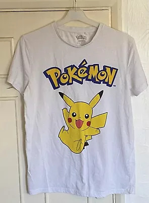 Buy Pokémon Pikachu T-shirt WhiteSize Large  • 8£