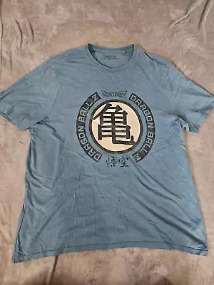 Buy Mens Dragon Ball Z T Shirt - Bird Studios - Blue Size 2XL • 7.49£