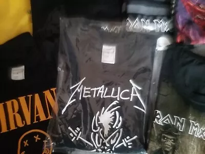 Buy Ladies Metallica T-shirt Small Short Sleeve STEDMAN  • 12.95£