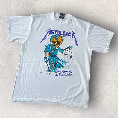 Buy Metallica Vintage Style Graphic T-shirt - X-Large Great Condition ✅ • 55£