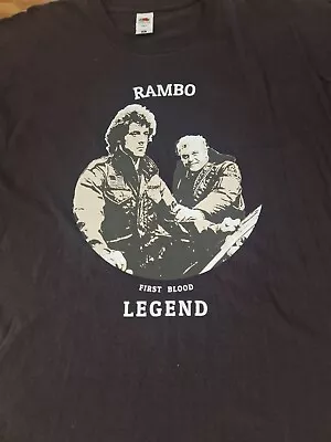 Buy Rambo Legend T-shirt By Elligance • 12.99£