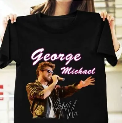 Buy New Popular George Michael T-shirt Collection Black Gift For Fans S-5XL • 6.52£