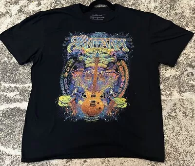 Buy Santana Spiritual Soul Concert Shirt Collective Conscious Awakening XL Black • 23.34£