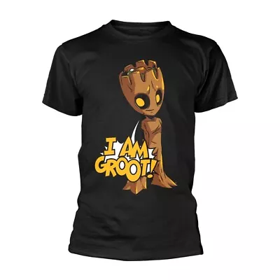 Buy MARVEL GUARDIANS OF THE GALAXY VOL 2 GROOT - POP T-Shirt Small BLACK • 9.61£