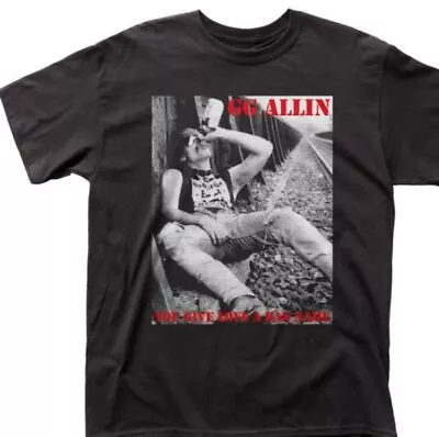 Buy GG Allin You Give Love A Bad Name Shirt Black • 23.33£