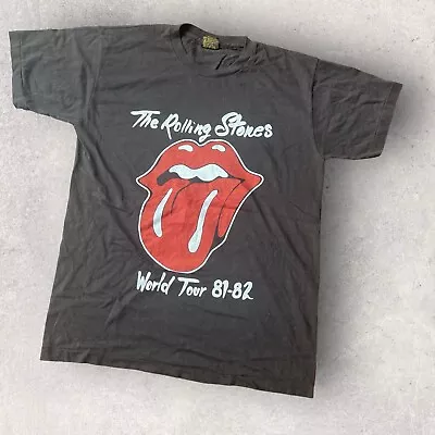 Buy The Rolling Stones Vintage Style Graphic T-shirt - Large Great Condition ✅ • 55£