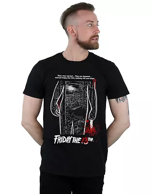 Buy Friday The 13th Men's Bloody Poster T-Shirt • 13.99£