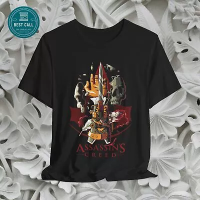 Buy Assassins Creed T-shirt, Ezio, Mirage, Origins, Odissey, Valhalla, Black Flag • 21.97£
